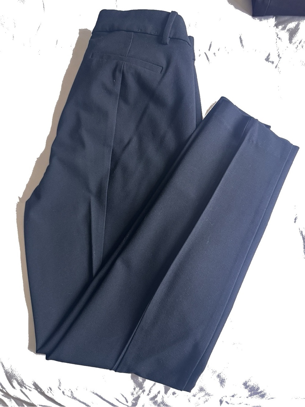 J. Crew Straight Leg Pants in Navy Blue